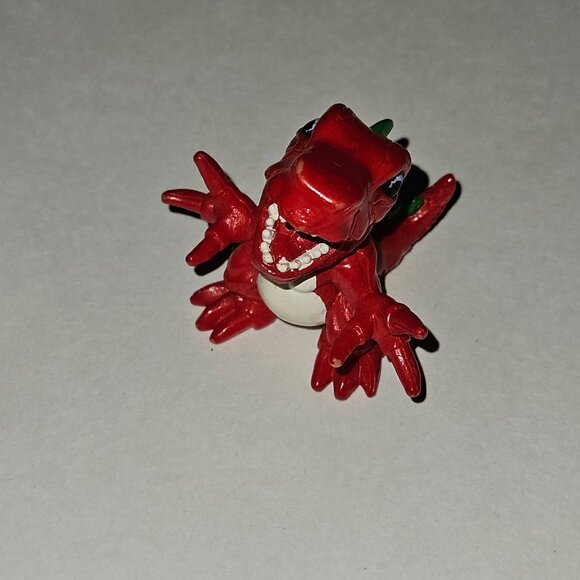 2 Digimon Figures Lot  Digital Monsters 1.5" Red Tyrannomon 1.75" Zudomon - Picture 3 of 13